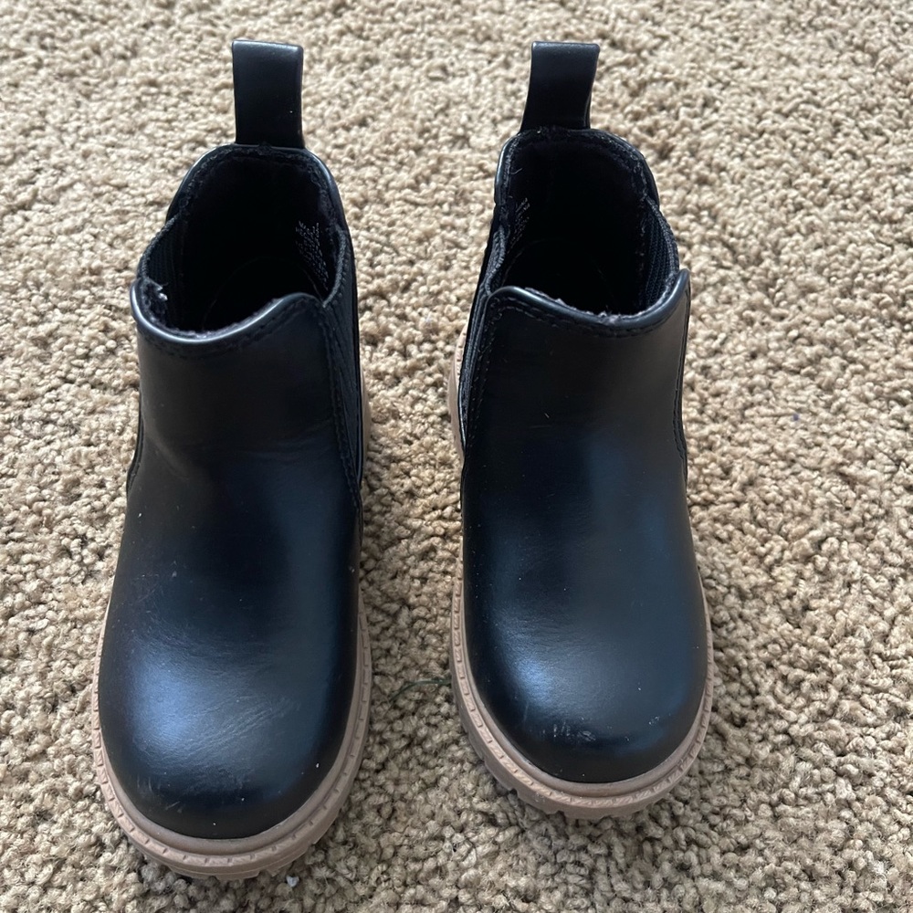 Black Kids Chelsea Boots